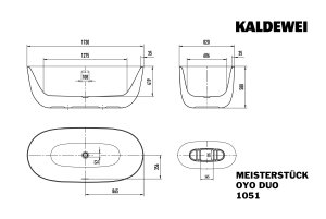 Vonia Meisterstuck Oyo Duo 1051-4034 173x82, easy clean danga
