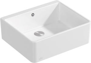 Plautuvė Farmhouse  595x500 stone white