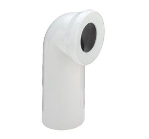 WC pajungimo alkūnė Viega, DN110, 90°