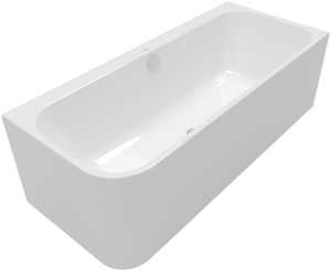 Vonia VILLEROY&BOCH Architectura 180x80 akrilinė, su uždanga, statoma į dešinį kampą