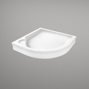 Dušo padėklas Paa,pusapvalis ,r550,90x90 su dangteliu NEW