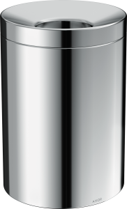 Atvira šiukšliadėžė AXOR Universal Circular, 5 l, chromo spalva