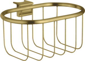 Muilinė - krepšelis AXOR Montreux, 160/83 mm, šlifuoto žalvario spalva (Brushed Brass)