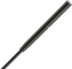 Rankinė dušo galvutė HANSGROHE Pulsify S 100, 1 srovės, EcoSmart, spalva - šlifuoto juodo chromo (brushed black chrome)