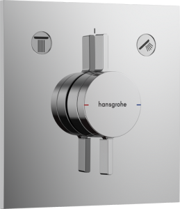 Dekoratyvinė dalis potinkiniam vonios/dušo maišytuvui HANSGROHE DuoTurn E, spalva - chromo (chrome)