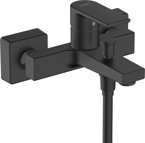 Vonios/dušo maišytuvas HANSGROHE Vernis Shape, spalva - juoda matinė