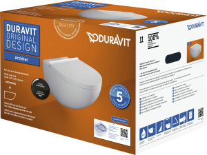 Komplektas WC Architec Rimless+dangtis softclose, atracitas matinis