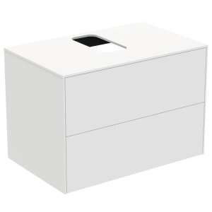 Spintelė Ideal Standard Conca, 800x505, su 2 stalčiais, spalva - balta matinė