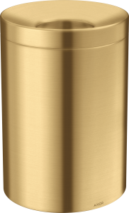 Atvira šiukšliadėžė AXOR Universal Circular, 5 l, šlifuoto aukso spalva (Brushed Gold Optic)