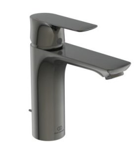 Maišytuvas praustuvui Ideal Standard Connect Air Grande, su dugno vožtuvu, spalva - Magnetic Grey