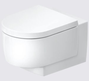 Pakabinamas unitazo puodas Duravit Balcoon Rimless White High Gloss, bakelis į komplektą neįeina