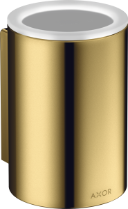 Dantų šepetėlių laikiklis AXOR Universal Circular, poliruoto aukso spalva (Polished Gold Optic)