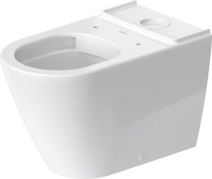 WC puodas D-Neo Rimless Washdown, be bakelio