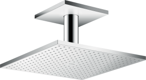 Dušo galva su laikikliu iš lubų AXOR ShowerSolutions 300/300 1 jet, chromo spalvos