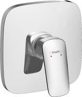 Dekoratyvinė dalis potinkiniam dušo maišytuvui HANSGROHE Logis, 1 funkcijos, HighFlow, spalva - chromo