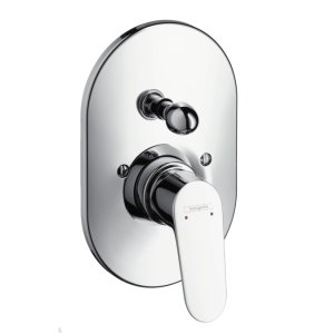 Dekoratyvinė dalis potinkiniam vonios/dušo maišytuvui HANSGROHE Focus, spalva - chromo