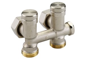 Mazgas radiatorių pajungimui RLV-K 3/4“,kampinis