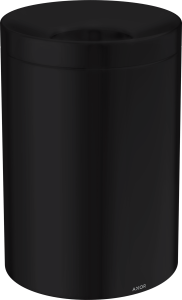 Atvira šiukšliadėžė AXOR Universal Circular, 5 l, matinė juoda
