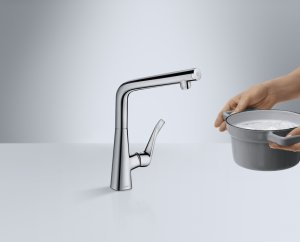 Plautuvės maišytuvas HANSGROHE Metris Select