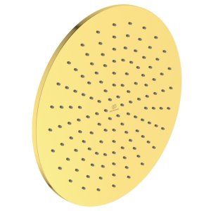Dušo galva Ideal Standard, montuojama iš lubų/sienos, 300mm, apvali, spalva Brushed Gold