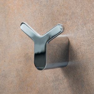 Kabliukas dvigubas Bemeta Organic, 68×58×39 mm