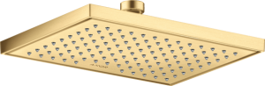 Dušo galva AXOR ShowerSolutions 245/185 1jet EcoSmart, šlifuoto aukso spalvos (Brushed Gold Optic)