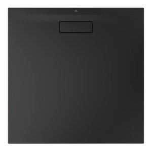 Padėklas dušo Ideal Standard Ultraflat New, matmenys: 900x900x25, akrilinis, spalva - Black Silk