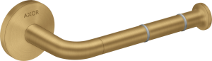 Tualetinio popieriaus laikiklis AXOR Universal Circular, šlifuoto aukso spalva (Brushed Gold Optic)