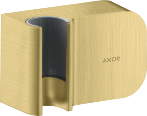 Dušo laikilis su žarnos pajungimu AXOR One, šlifuoto žalvario spalvos (Brushed Brass)