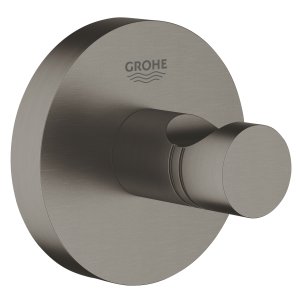 Kabliukas rankšluosčiui Grohe Essentials matinė grafito spalva