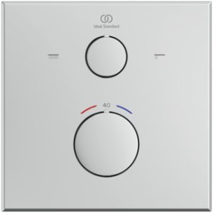 Dekoratyvinė dalis vonios/dušo maišytuvui Ideal Standard Ceratherm C100, termostatinė, spalva - chromas