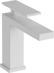 Praustuvo maišytuvas HANSGROHE Tecturis E 110 EcoSmart+, be dugno vožtuvo, spalva - balta matinė (matt white)