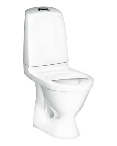Pastatomas unitazas GUSTAVSBERG Nautic be dangčio, dvifunkcis nuleidimas 2/4 l