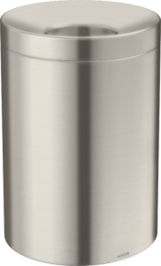 Atvira šiukšliadėžė AXOR Universal Circular, 5 l, nerūdijančio plieno spalva (Stainless Steel Optic)