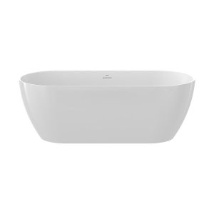 Vonia Ravak Freedom O TEC 170x77 cm, su chromo spalvos sifonu ir perpylimo dangeliu