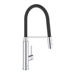 Plautuvės maišytuvas GROHE Concetto, aukštas, chromo spalvos