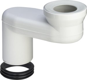 WC alkūnė Viega, 90°, DN100, 180 mm