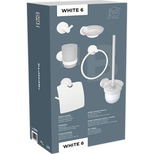 Vonios aksesuarų rinkinys Bemeta White 6
