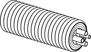 Vamzdis Uponor Ecoflex Quattro 2x25x2,3-25x3,5-20x2,8/175
