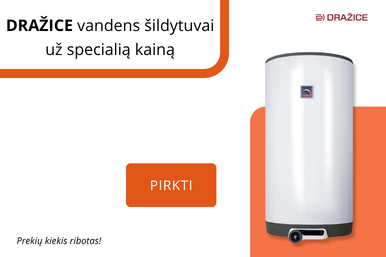 Dražice vandens šildytuvai