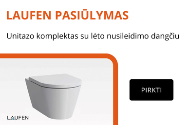 Laufen unitazo komplektas