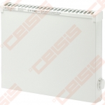 ADAX Elektrinis radiatorius atsparus aptaškymui VPS EM; su elektroniniu termostatu 